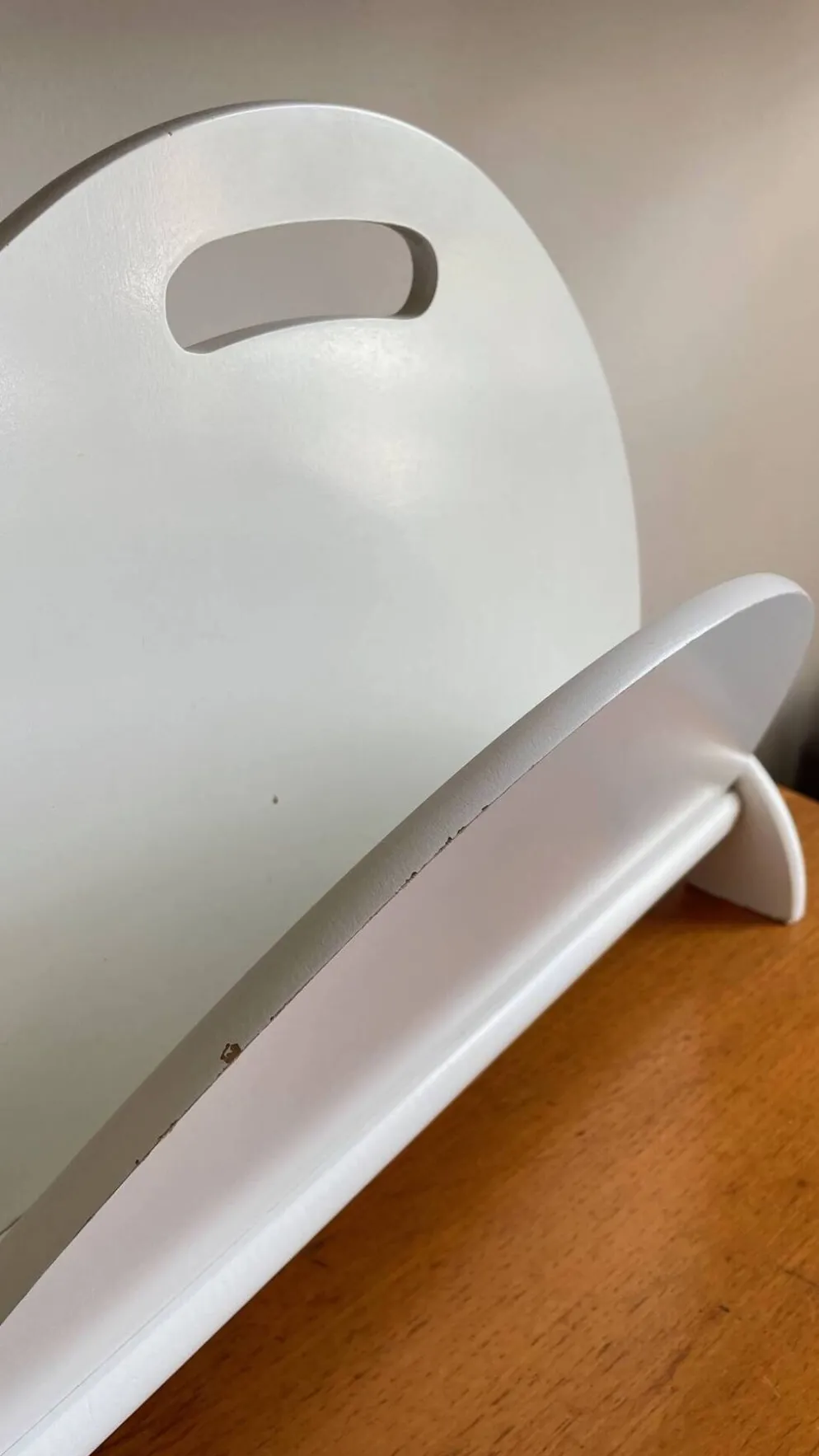 Porte REVUES Blanc Design ANNEES 80