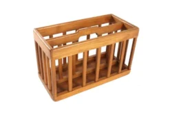 Porte-revues en bois - vintage