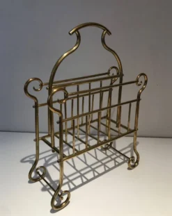 Porte-revues en laiton
