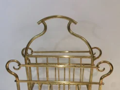 Porte-revues en laiton