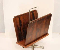 Porte-revues en teck par VAD trevarefabrikk, Norvège, années 1960.