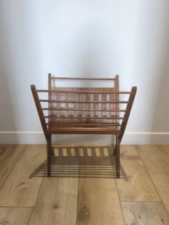 Porte revues scandinave Braakman vintage - rangement vinyles