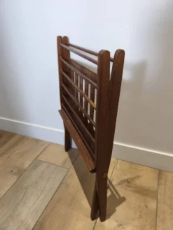 Porte revues scandinave Braakman vintage - rangement vinyles