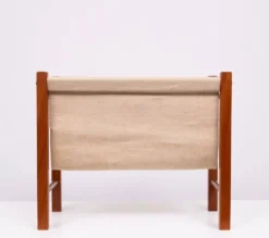 Porte-revues scandinave en teck 1960