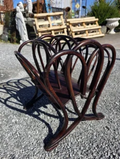 Porte revues Thonet en bois courbé art nouveau