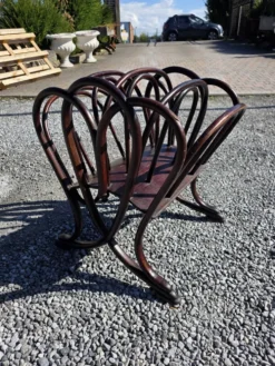 Porte revues Thonet en bois courbé art nouveau