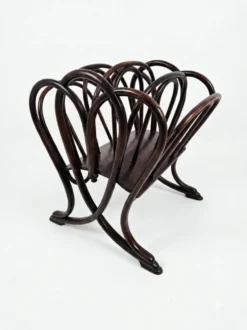 Porte revues Thonet en bois courbé art nouveau