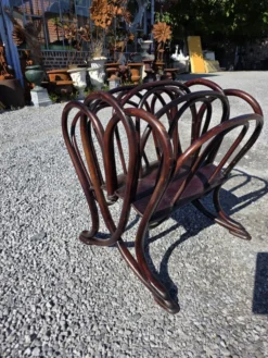 Porte revues Thonet en bois courbé art nouveau