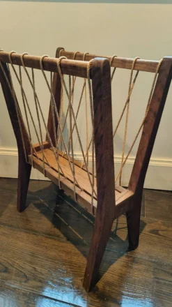Porte-revues vintage scandinave