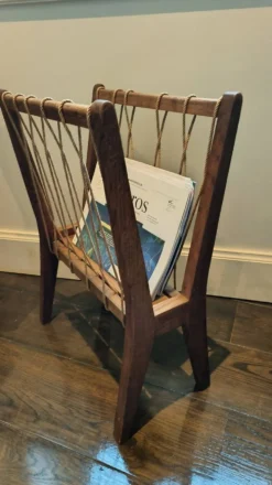 Porte-revues vintage scandinave