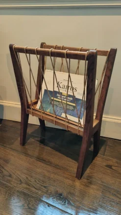 Porte-revues vintage scandinave