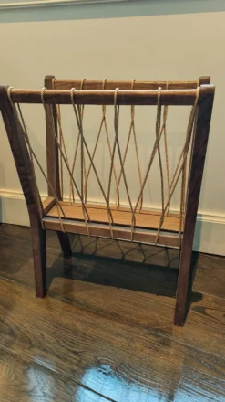 Porte-revues vintage scandinave