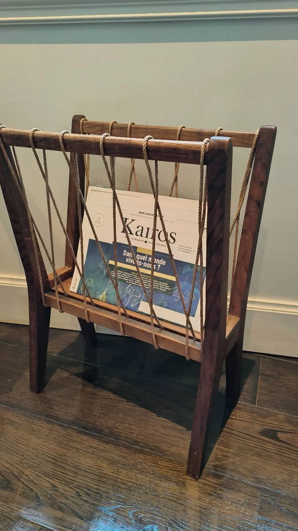 Porte-revues vintage scandinave