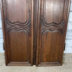 Portes armoire en chêne