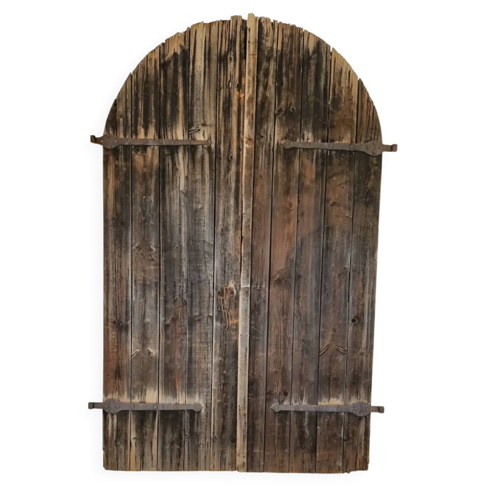 Portes d'écurie anciennes uniques