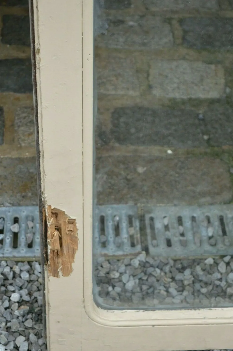 Portes vitrées en chêne
