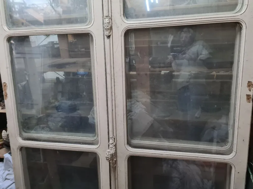 Portes vitrées en chêne