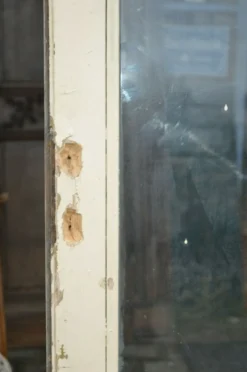 Portes vitrées en chêne