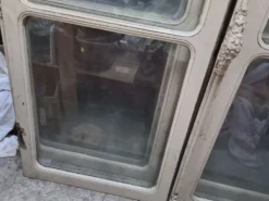 Portes vitrées en chêne