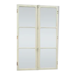 Portes vitrées en chêne