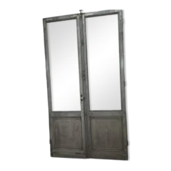 Portes vitrées en sapin