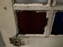 Porte vitrée ancienne L 92 x H 205
