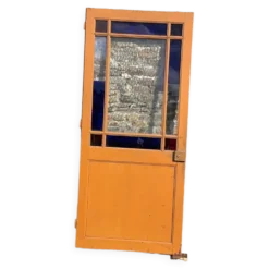 Porte vitrée ancienne L 92 x H 205
