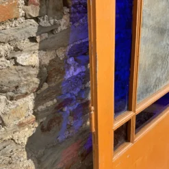 Porte vitrée ancienne L 92 x H 205