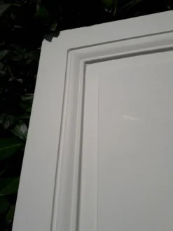 Porte 207x99,5cm de communication verso panneauté mouluré