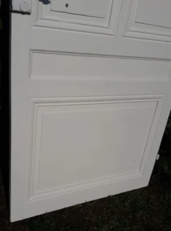 Porte 207x99,5cm de communication verso panneauté mouluré