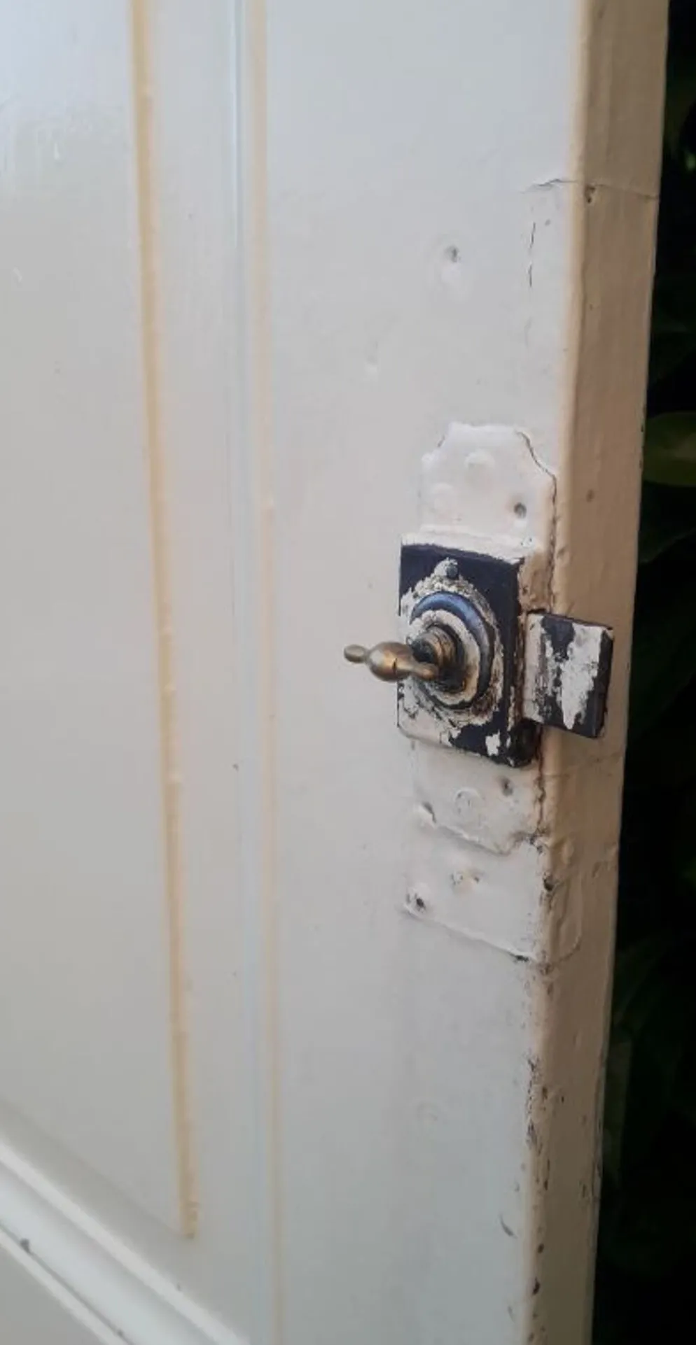 Porte 229,2x79,2cm de placard ancienne