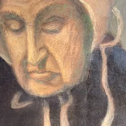 Portrait de dame signé 