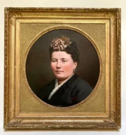 Portrait de femme 19ème siècle