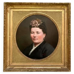Portrait de femme 19ème siècle
