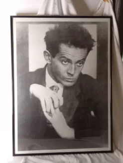 Portrait d'Egon Shiele,1914, photo d'Anton-Josef Trcka, affiche encadrée