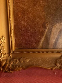 Portrait de vieil homme barbu - École du XIXe -
