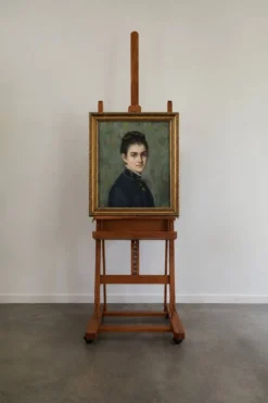Portrait d'une jeune femme au médaillon, Jeanne Puget, épouse Cocha