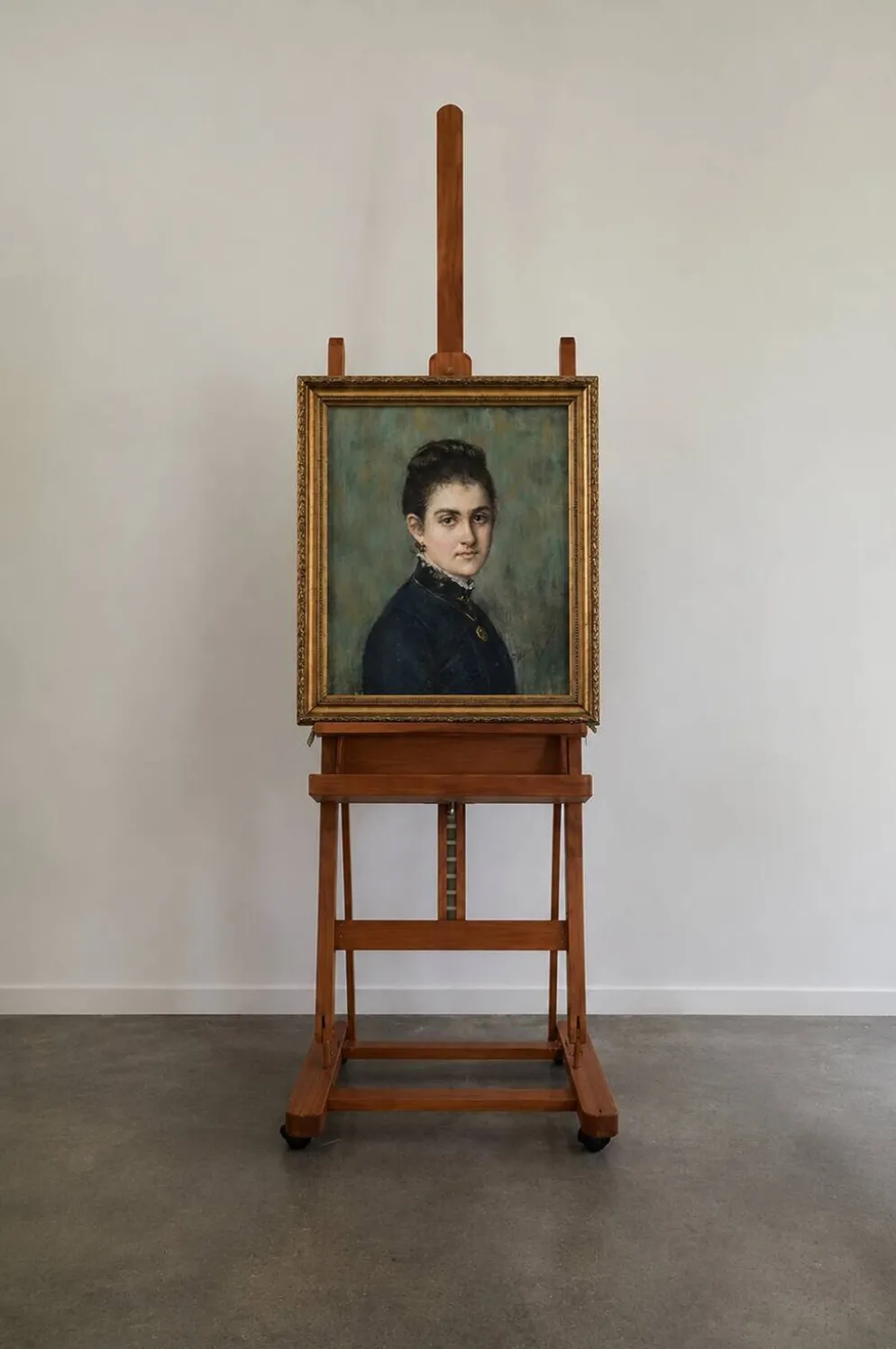 Portrait d'une jeune femme au médaillon, Jeanne Puget, épouse Cocha