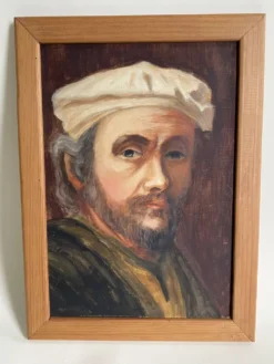 Portrait encadré, Italie années 50