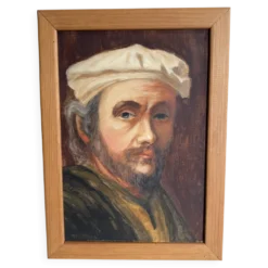Portrait encadré, Italie années 50