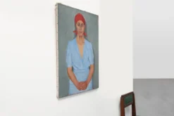 Portrait expressionniste d'une femme, Belgique 20e siècle