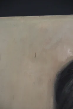 Portrait huile sur toile