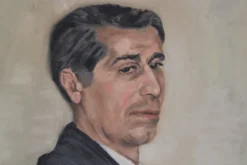 Portrait huile sur toile