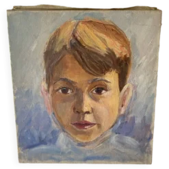 Portrait à l’huile ancienne