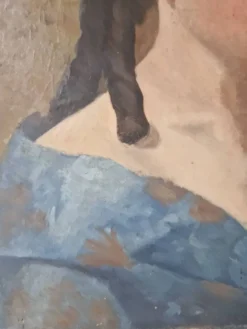 Portrait à l'huile, XIXème