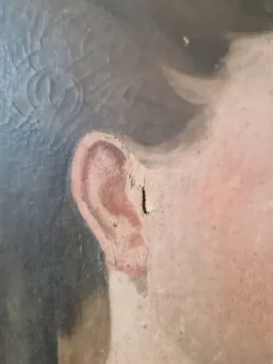 Portrait à l'huile, XIXème