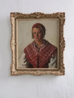 Portrait vintage d'une femme par Sam Uhrdin | Suède | Années 1920