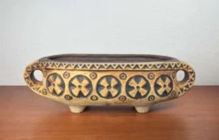 Pot de fleurs en céramique moderne du milieu du siècle WGP de Gebrüder Spang, années 1960