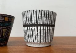 Pots de fleurs en céramique allemande des années 1960, ensemble de 4