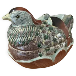 Poule en céramique - boite